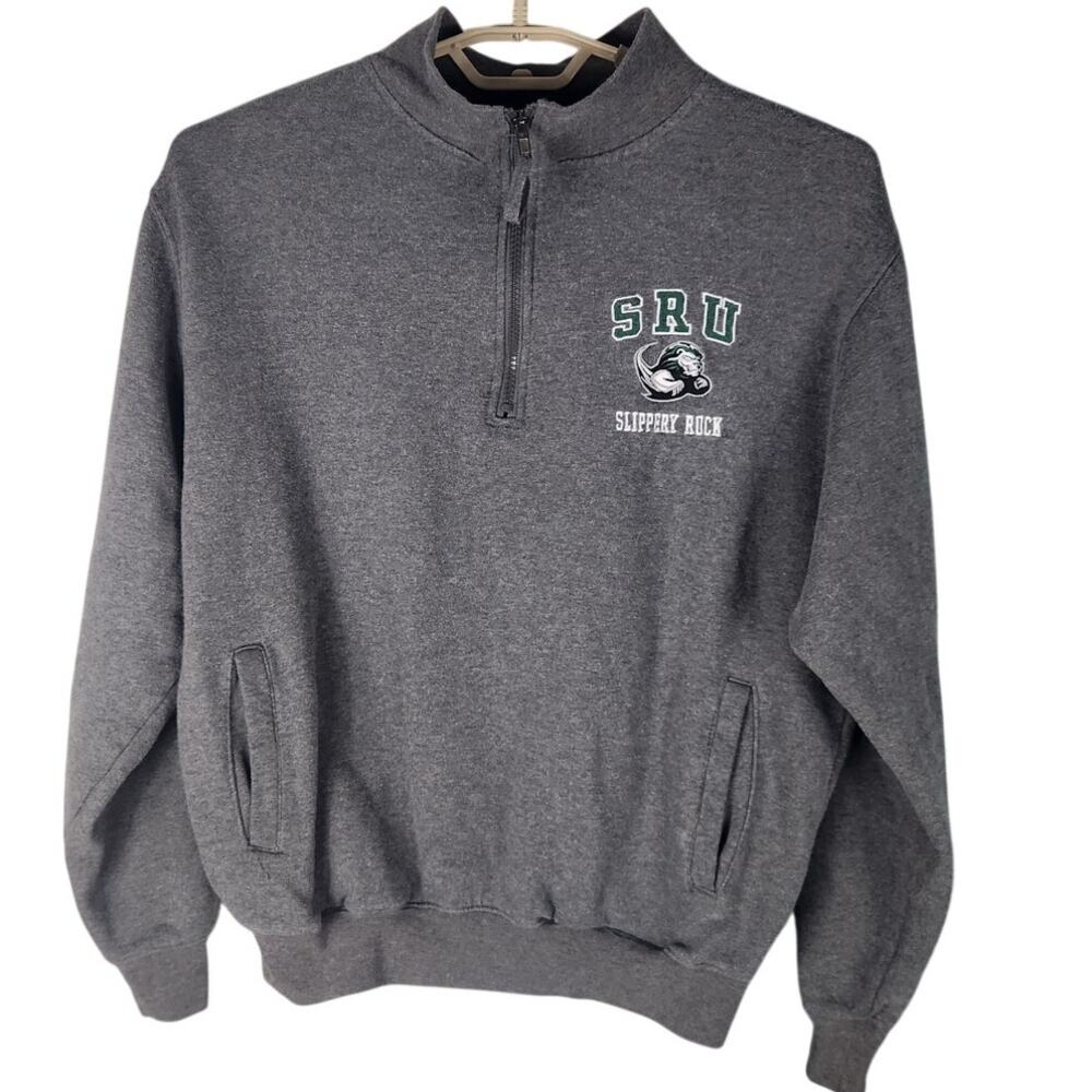 Slippery Rock Quarter zip women's medium